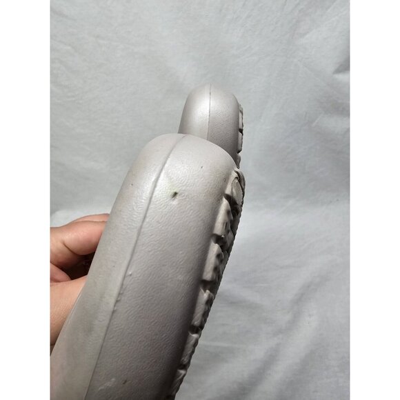 Crocs Silver Women's Kadee Slingback Flats Ballerina Slip on Shoes Sz 9 Women's - Picture 2 of 10